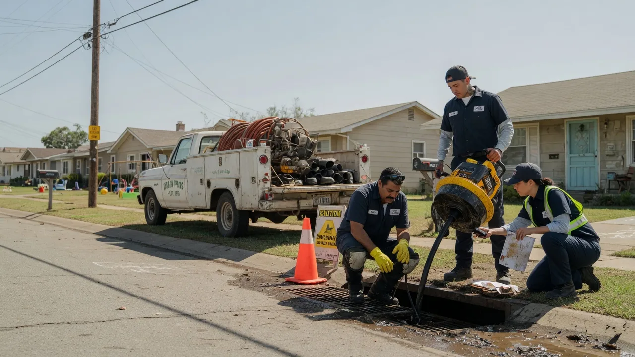 Drain Cleaning in Brunsville, IA near me